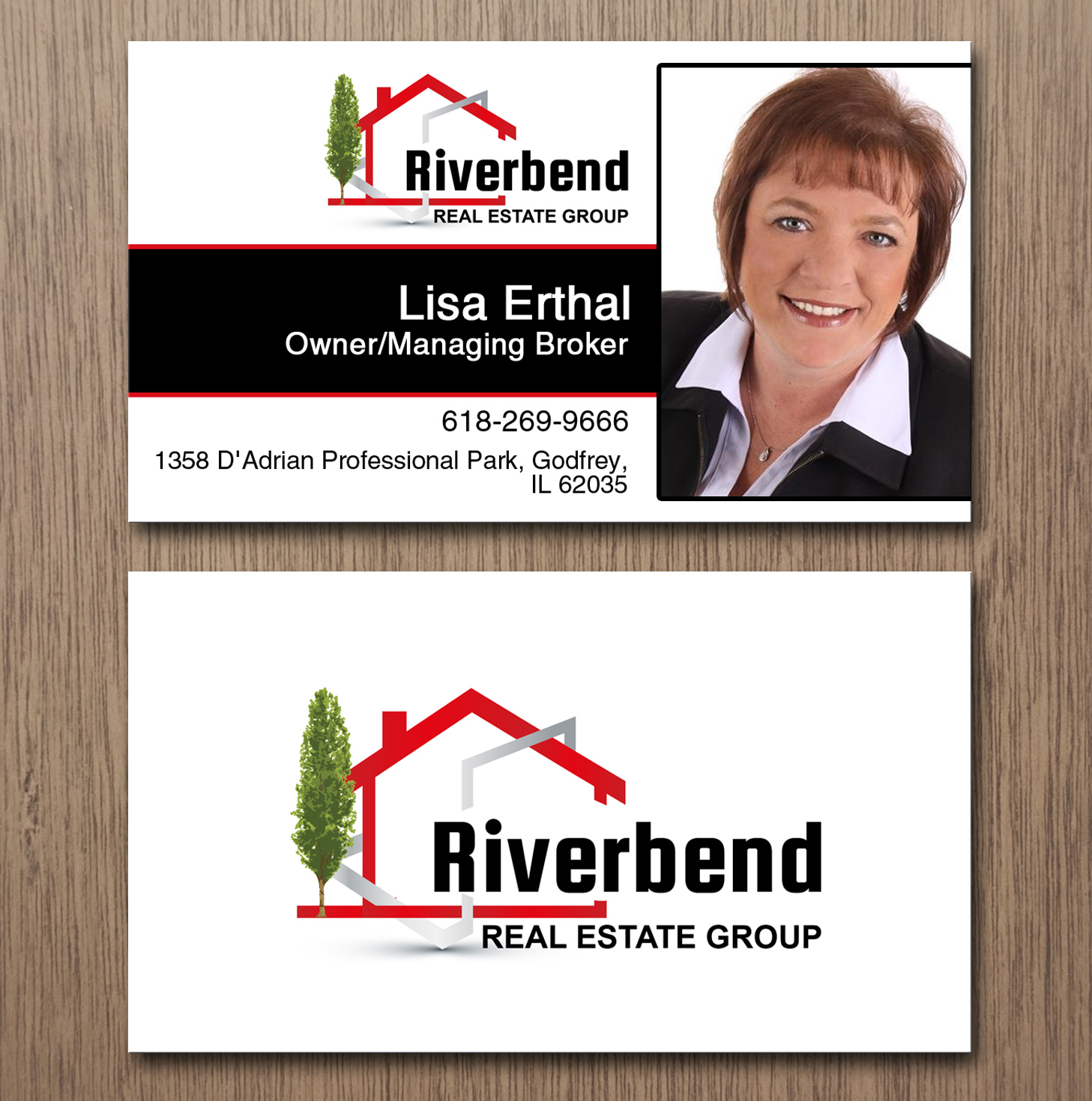Business Card Design by Lanka Ama for Riverbend Real Estate Group | Design #9180878