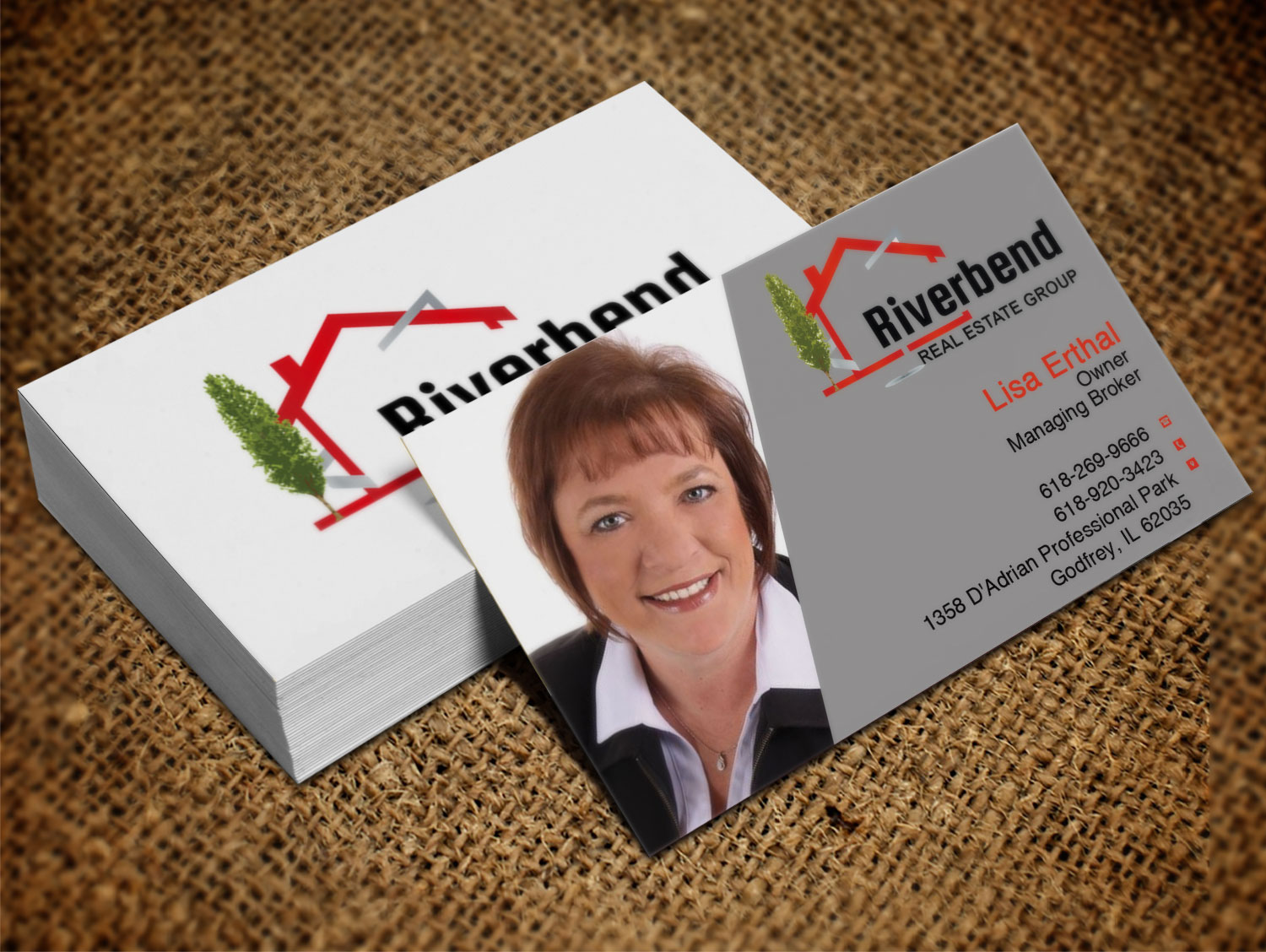 Diseño de Tarjeta de Presentación por Lanka Ama para Riverbend Real Estate Group | Diseño #9180881