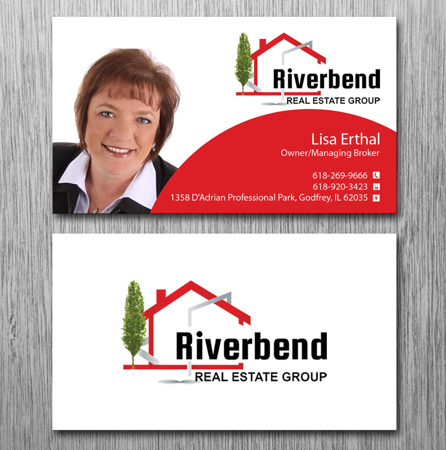 Diseño de Tarjeta de Presentación por Lanka Ama para Riverbend Real Estate Group | Diseño #9180900