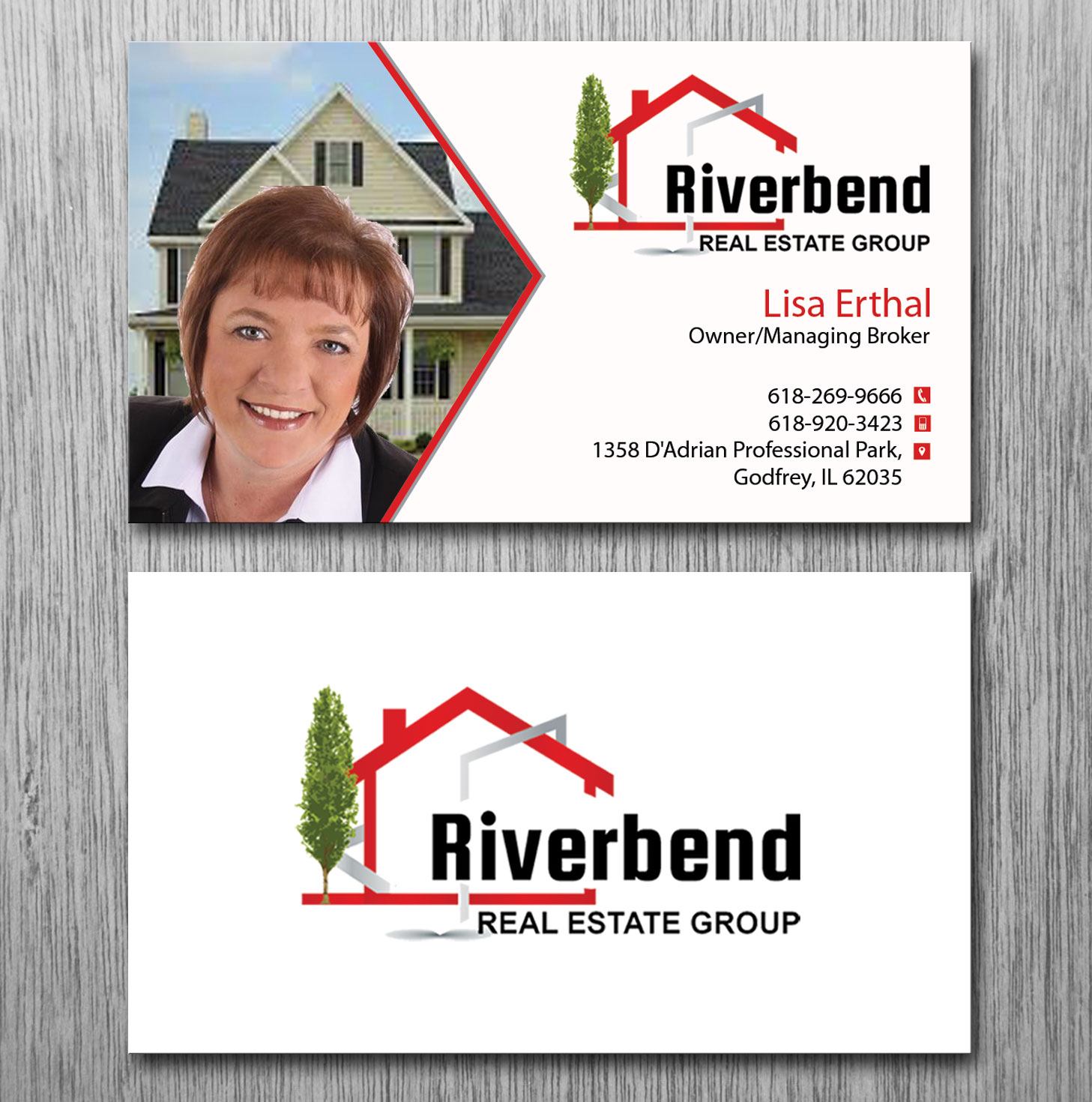 Business Card Design by Lanka Ama for Riverbend Real Estate Group | Design: #9180904