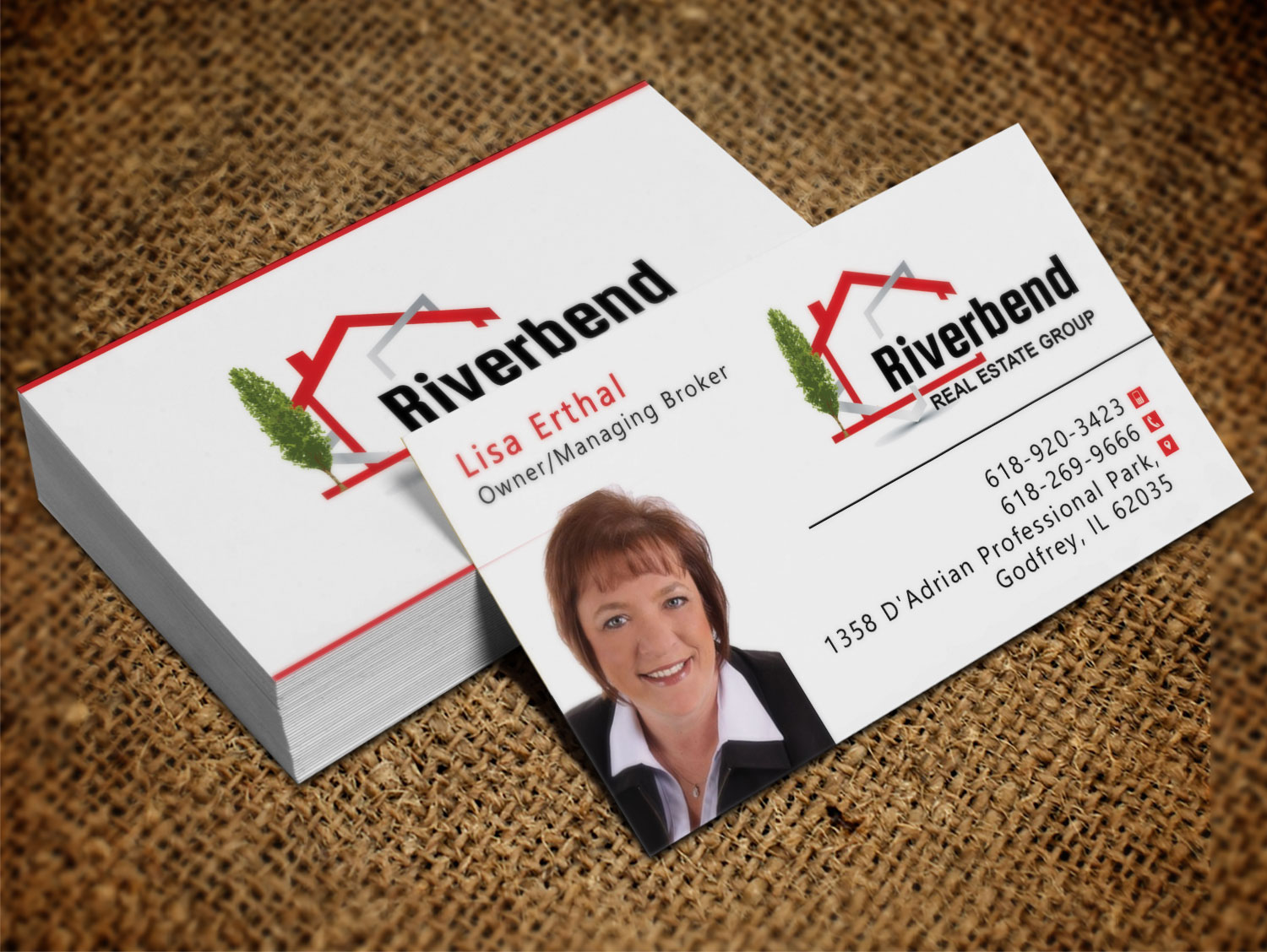 Diseño de Tarjeta de Presentación por Lanka Ama para Riverbend Real Estate Group | Diseño #9180905