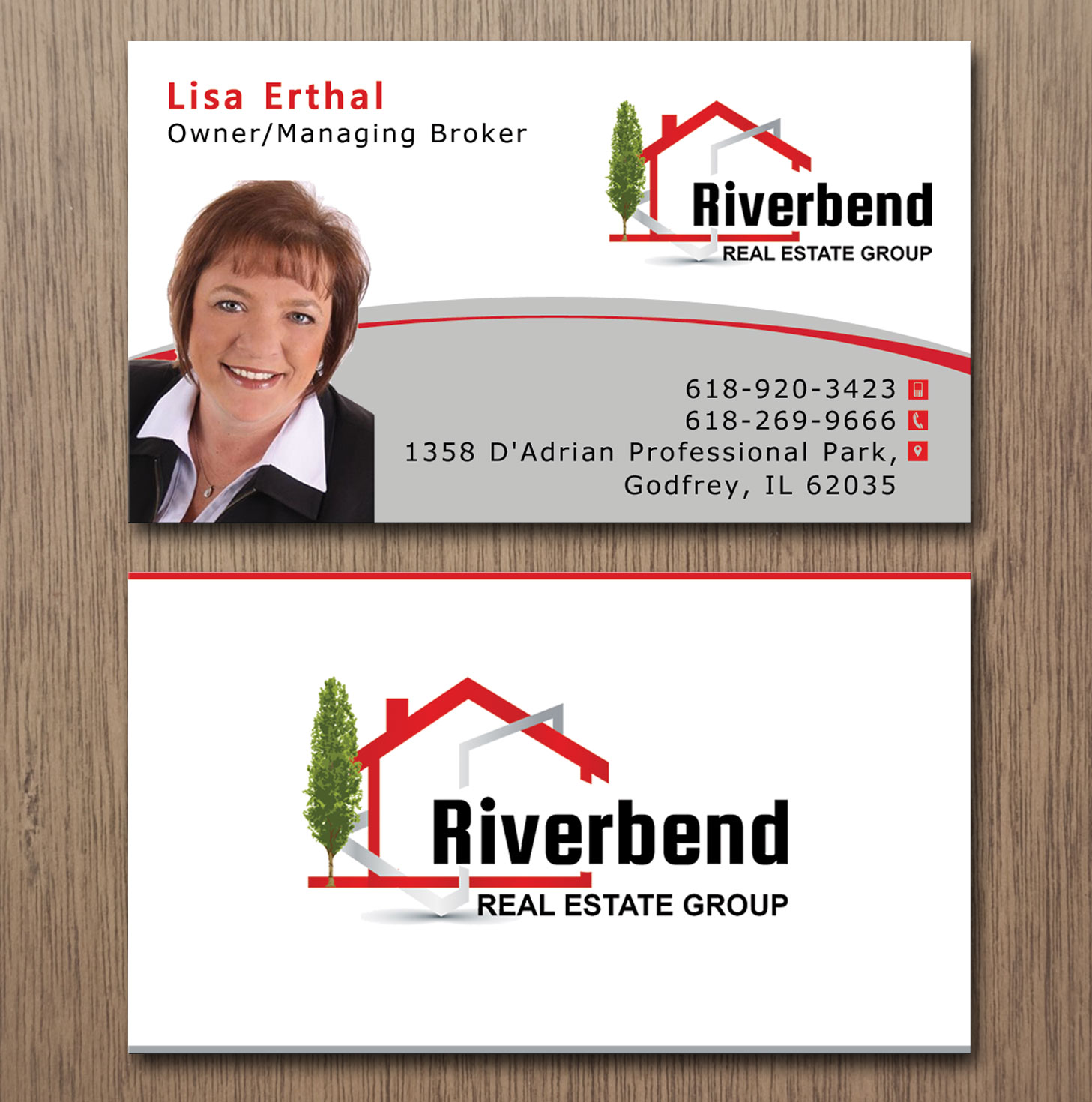 Business Card Design by Lanka Ama for Riverbend Real Estate Group | Design #9180907