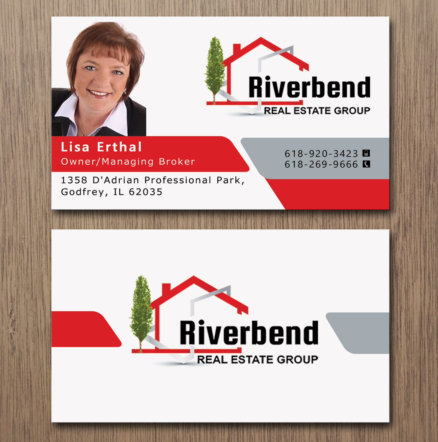 Diseño de Tarjeta de Presentación por Lanka Ama para Riverbend Real Estate Group | Diseño #9180909