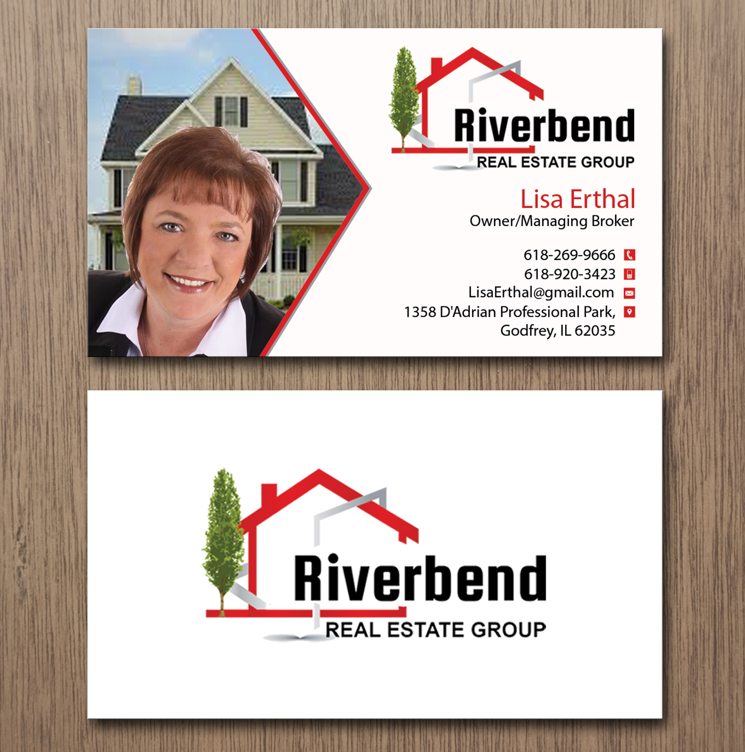 Diseño de Tarjeta de Presentación por Lanka Ama para Riverbend Real Estate Group | Diseño #9204954
