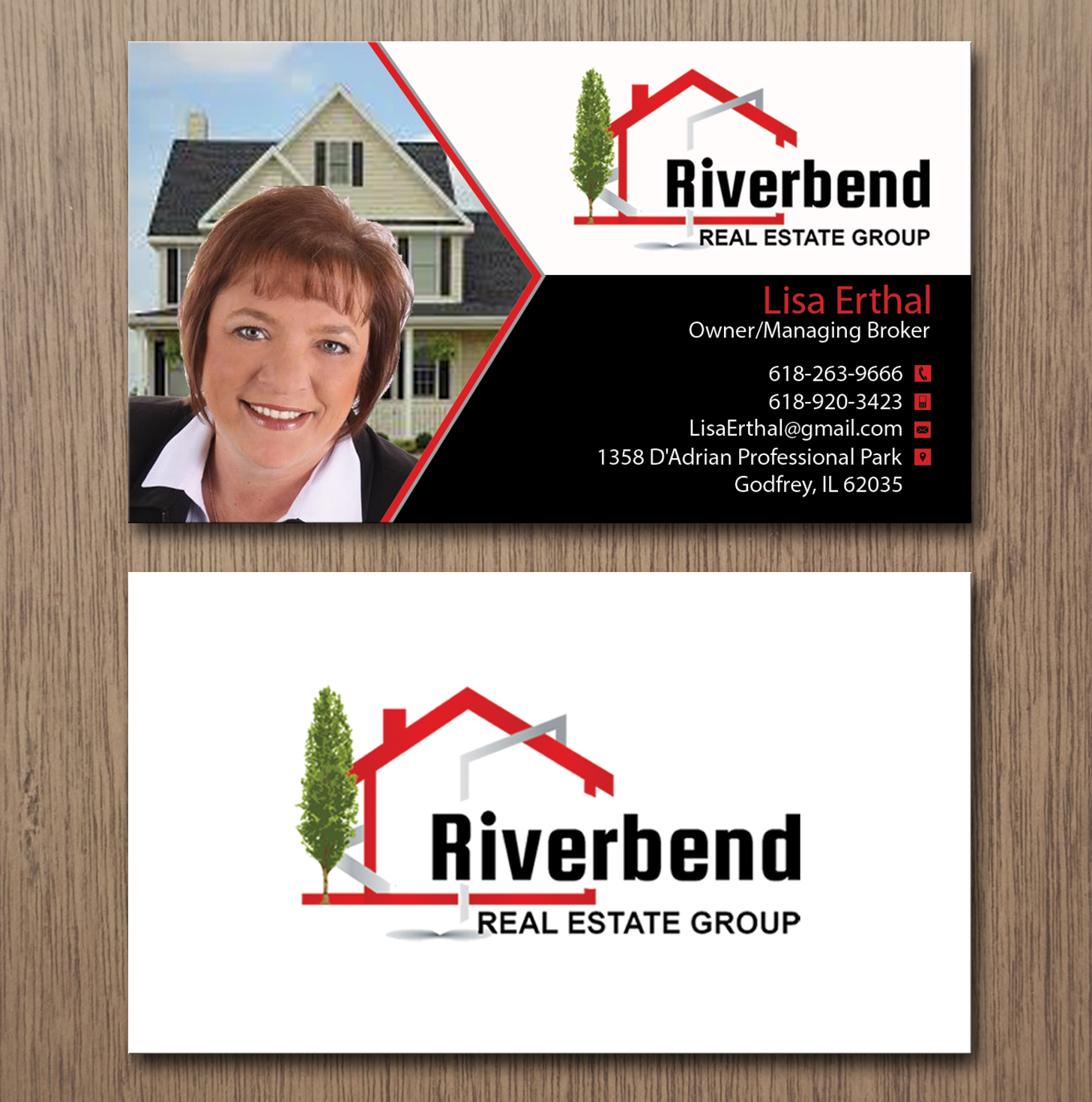 Business Card Design by Lanka Ama for Riverbend Real Estate Group | Design #9205060