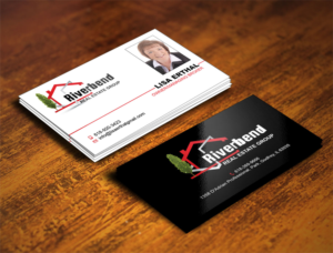Diseño de Tarjeta de Presentación por Verified artistry (Design garden) para Riverbend Real Estate Group | Diseño: #9184729