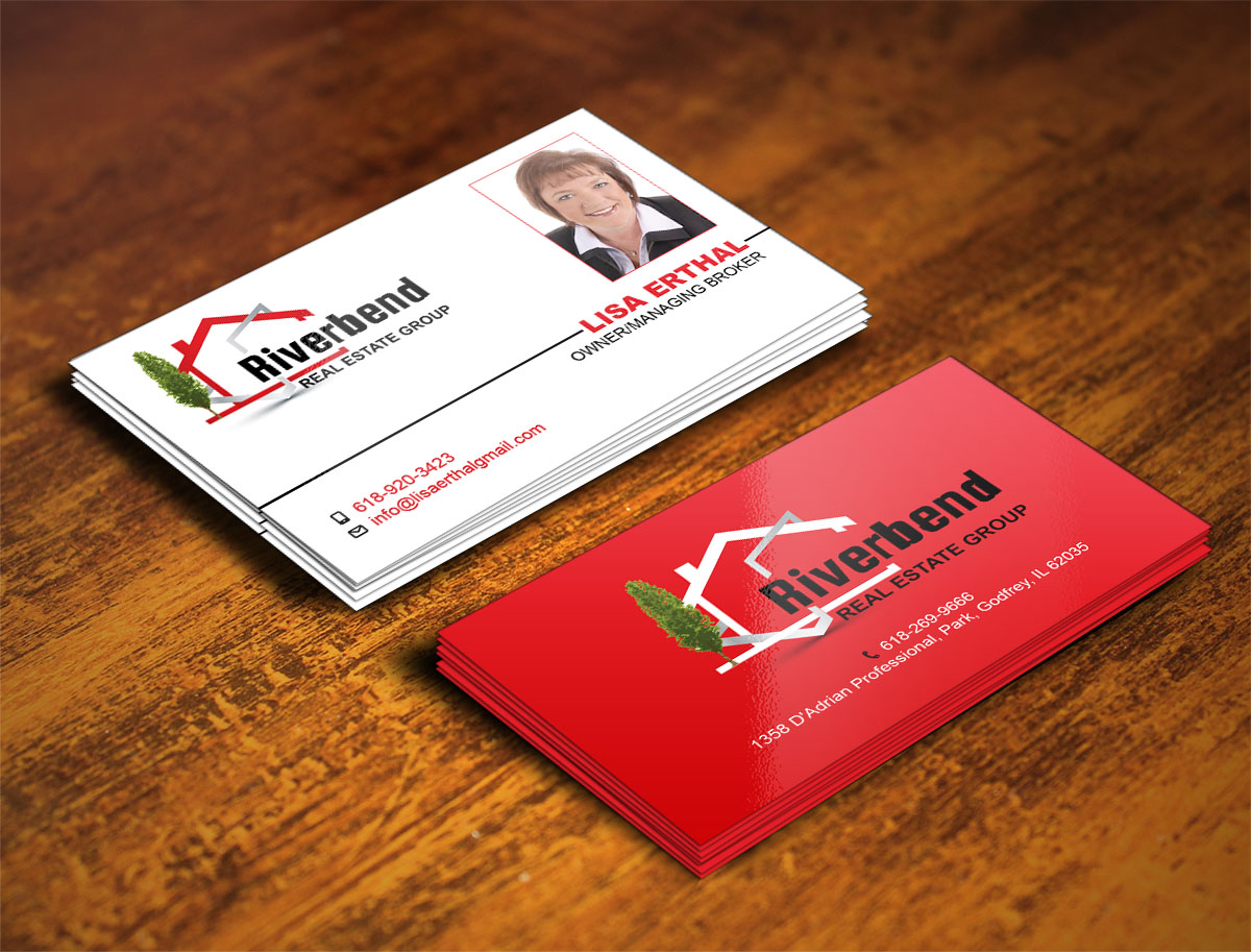 Diseño de Tarjeta de Presentación por Verified artistry para Riverbend Real Estate Group | Diseño #9184730