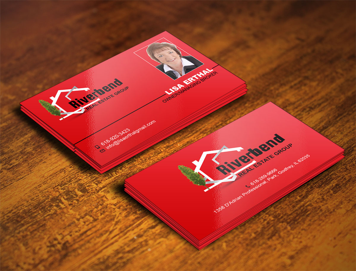 Diseño de Tarjeta de Presentación por Verified artistry para Riverbend Real Estate Group | Diseño #9184731