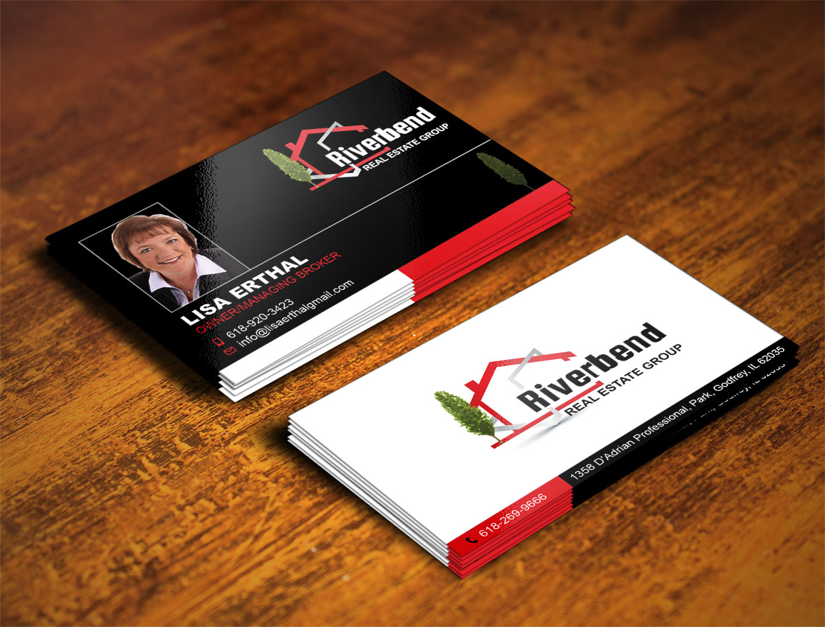 Business Card Design by Verified artistry (Design garden) for Riverbend Real Estate Group | Design #9184750