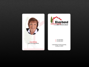 Design de Carte de Visite par Creations Box 2015 pour Riverbend Real Estate Group | Design #9183188