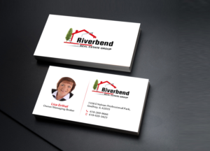 Business Card Design by Creations Box 2015 for Riverbend Real Estate Group | Design: #9183210