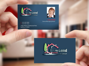 Diseño de Tarjeta de Presentación por Creations Box 2015 para Riverbend Real Estate Group | Diseño: #9183219