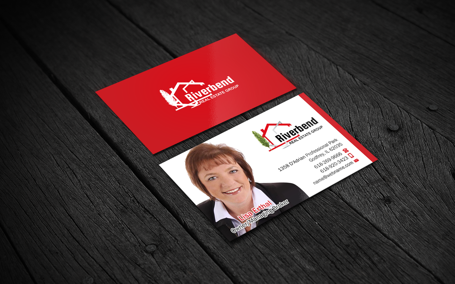 Business Card Design by Brand aid for Riverbend Real Estate Group | Design #9185169