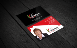 Business Card Design by Brand aid for Riverbend Real Estate Group | Design: #9185177