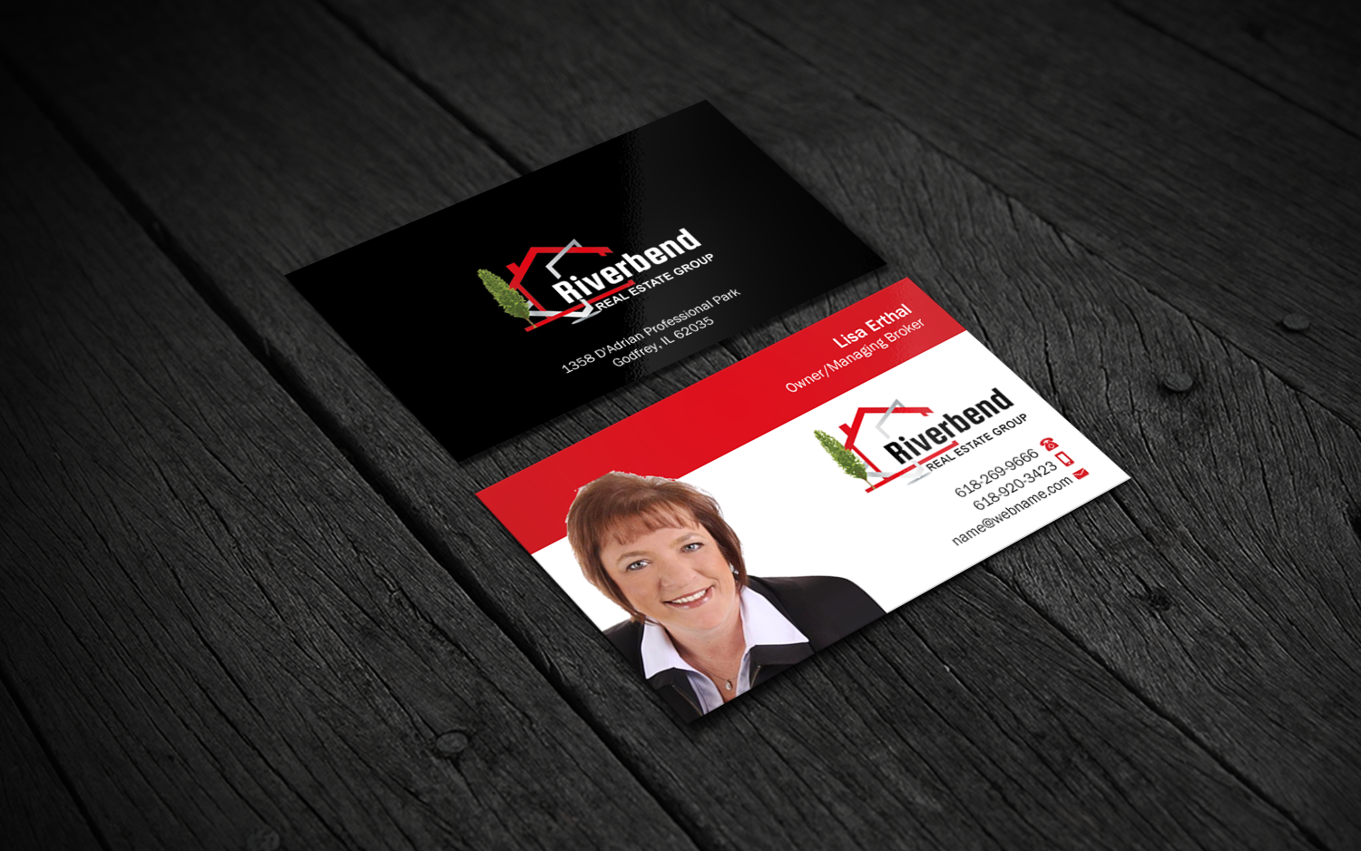 Business Card Design by Brand aid for Riverbend Real Estate Group | Design #9185178