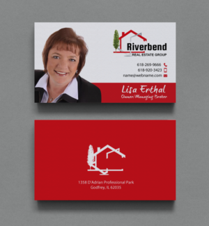 Design de Carte de Visite par chandrayaan.creative pour Riverbend Real Estate Group | Design #9185083