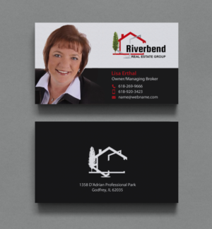 Diseño de Tarjeta de Presentación por chandrayaan.creative para Riverbend Real Estate Group | Diseño: #9185091