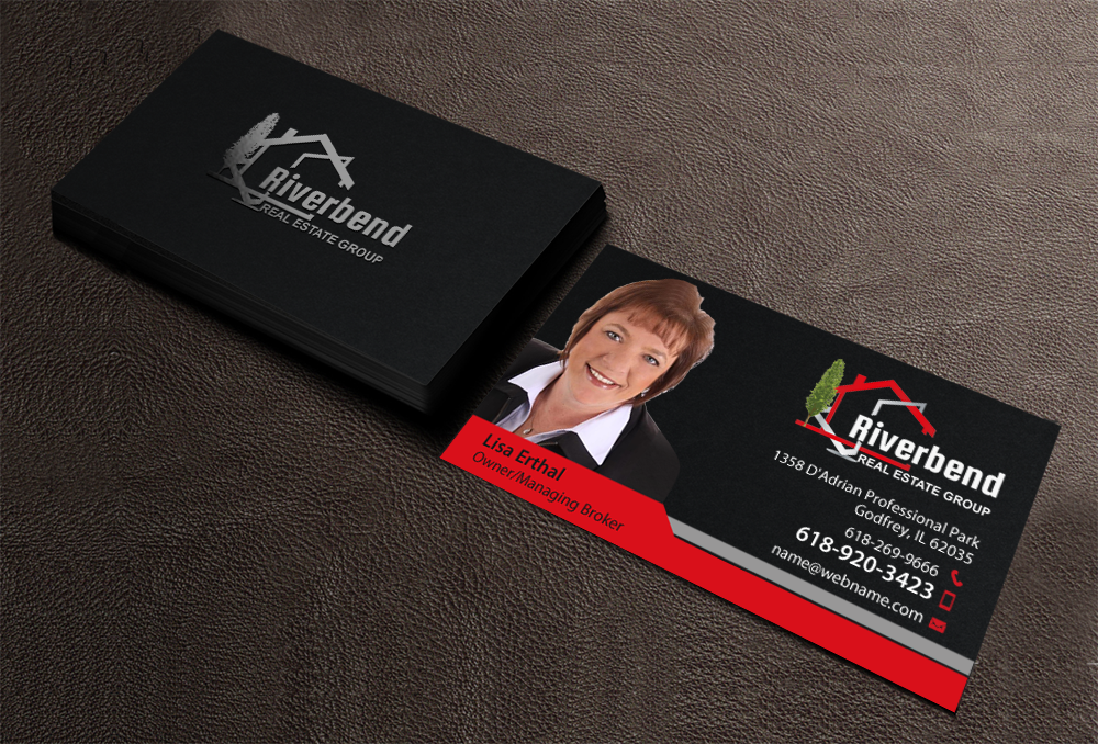 Business Card Design by chandrayaan.creative for Riverbend Real Estate Group | Design #9185103