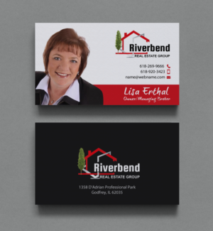 Business Card Design by chandrayaan.creative for Riverbend Real Estate Group | Design: #9185377