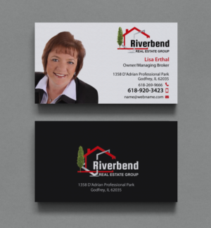 Diseño de Tarjeta de Presentación por chandrayaan.creative para Riverbend Real Estate Group | Diseño: #9185445