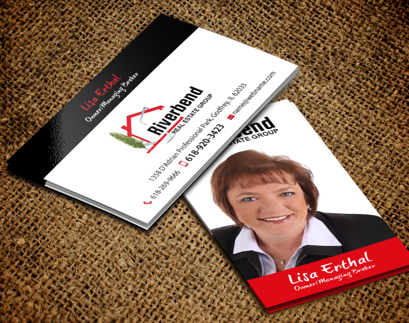 Diseño de Tarjeta de Presentación por chandrayaan.creative para Riverbend Real Estate Group | Diseño #9197462
