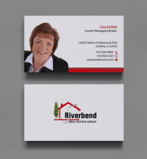 Diseño de Tarjeta de Presentación por chandrayaan.creative para Riverbend Real Estate Group | Diseño: #9197464