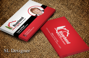 Diseño de Tarjeta de Presentación por SL Designer para Riverbend Real Estate Group | Diseño: #9178460
