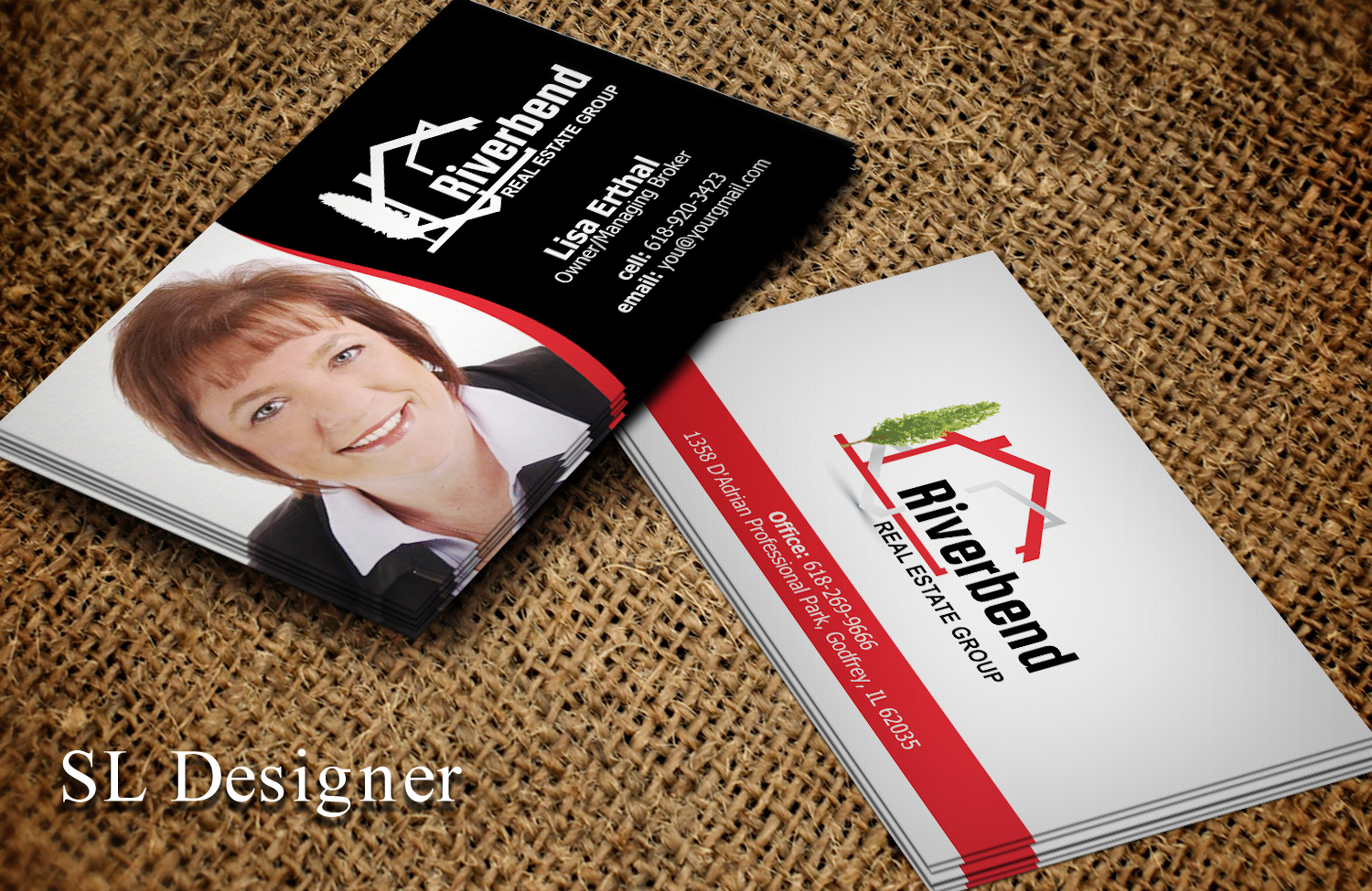 Business Card Design by SL Designer for Riverbend Real Estate Group | Design #9178470