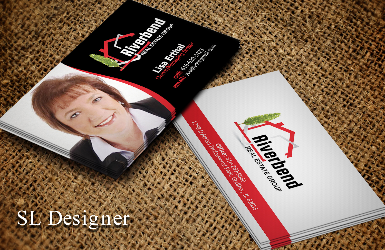 Business Card Design by SL Designer for Riverbend Real Estate Group | Design #9180479