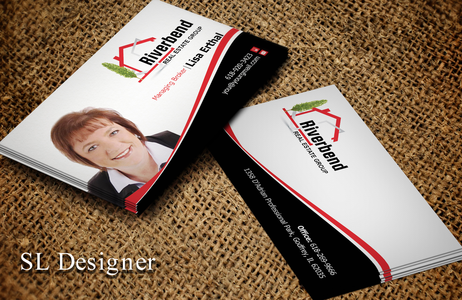 Business Card Design by SL Designer for Riverbend Real Estate Group | Design #9180530