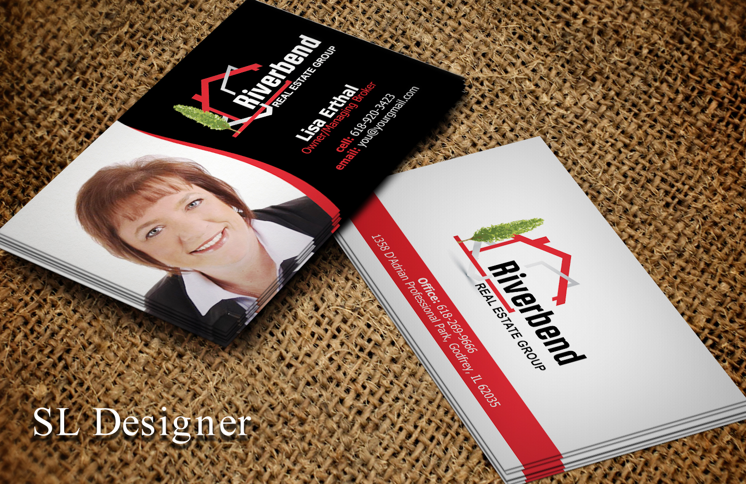 Business Card Design by SL Designer for Riverbend Real Estate Group | Design #9180806