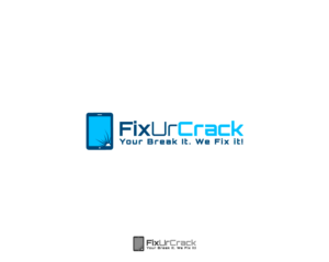 Our tag line is You Break It. We Fix it! | Logo Design by MrBranding