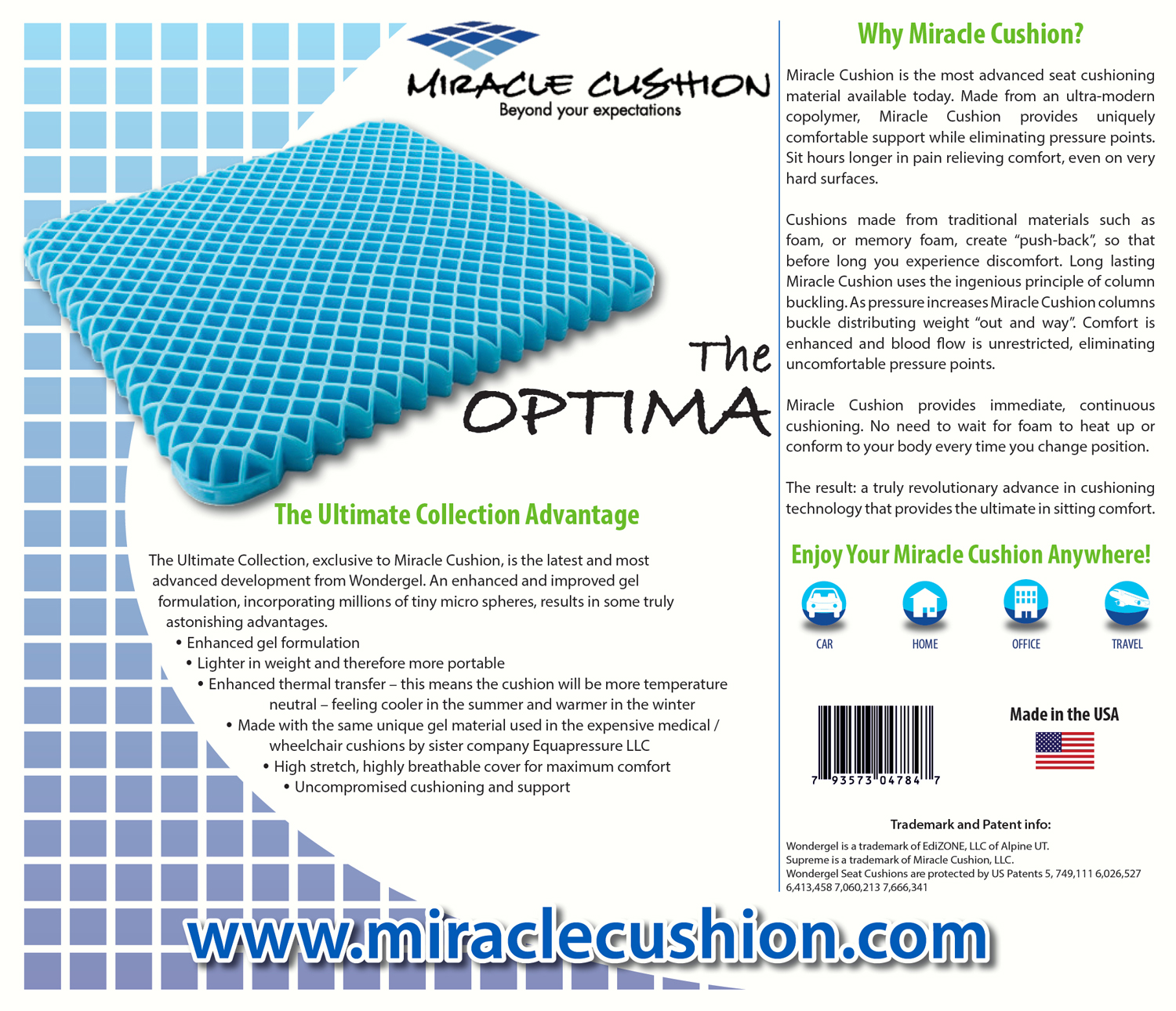 Diseño de Empaque por Kings Bishop Design para Miracle Cushion LLC | Diseño #9375484