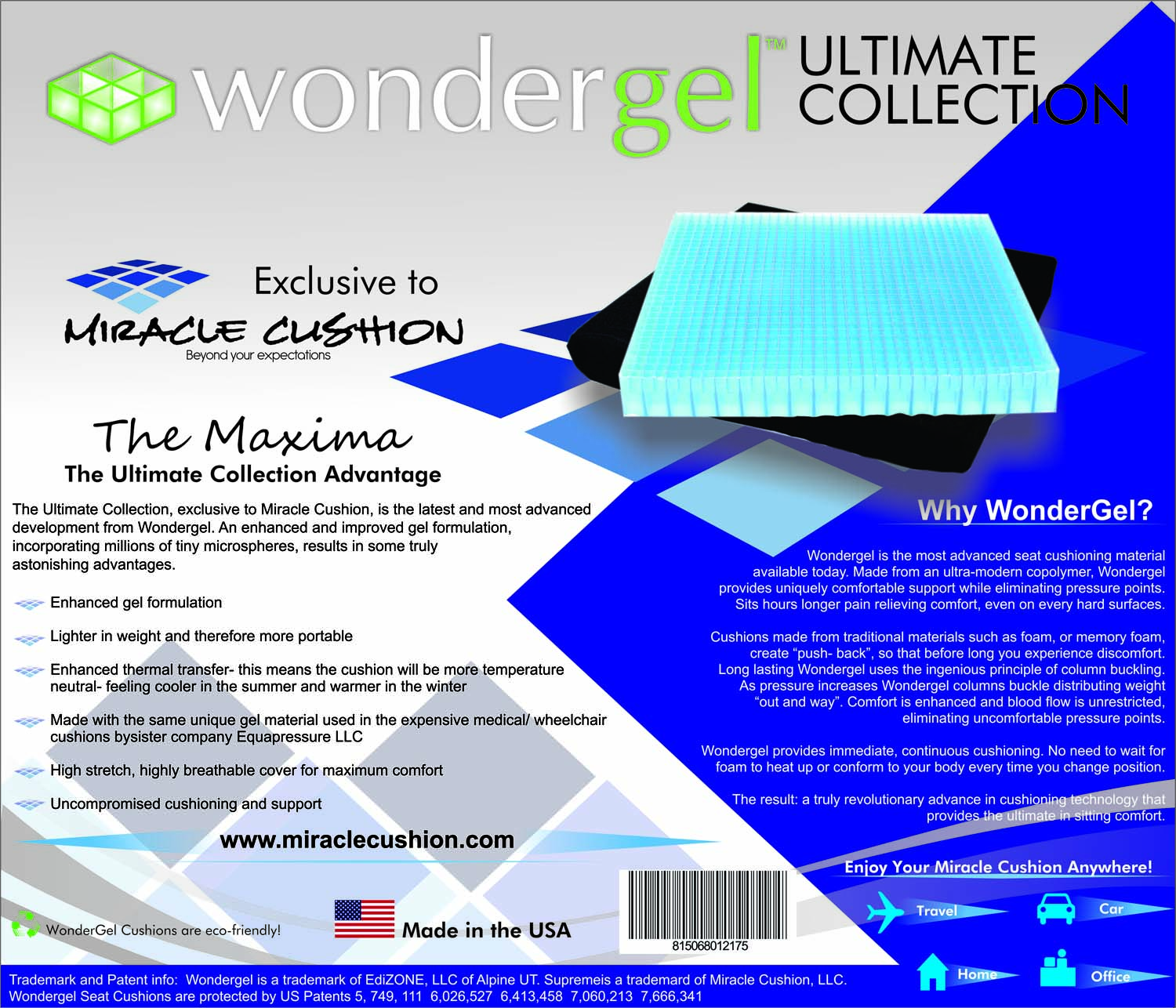 Packaging Design by mritu2012 for Miracle Cushion LLC | Design #9192068