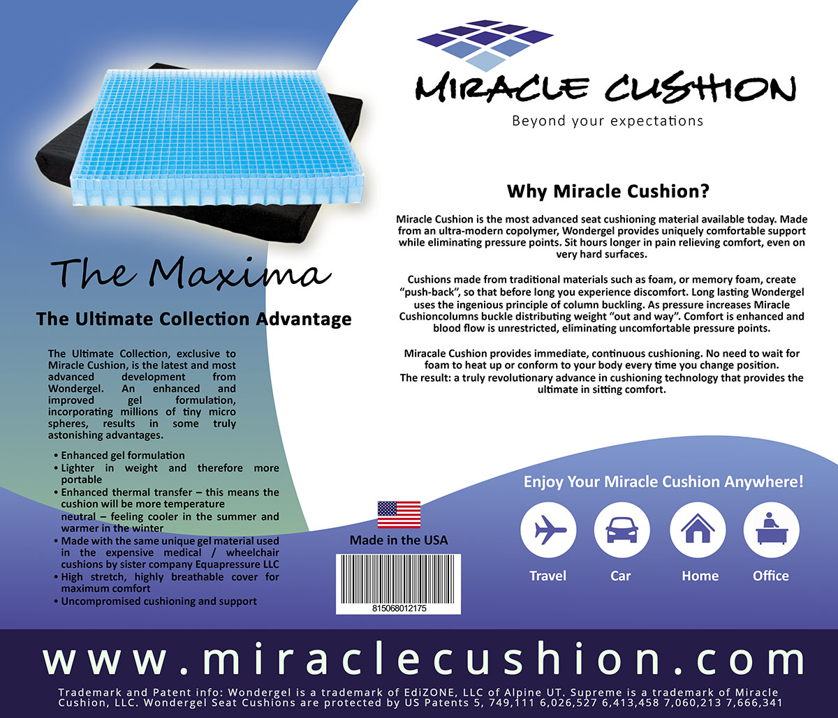 Packaging Design by maricreatives for Miracle Cushion LLC | Design: #9389187