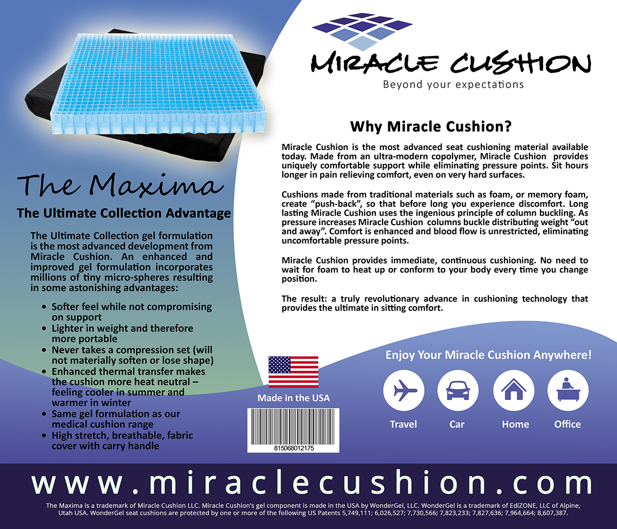 Packaging Design by maricreatives for Miracle Cushion LLC | Design #9767129