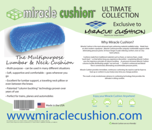 Packaging Design by gogutacroitoru for Miracle Cushion LLC | Design: #9354109