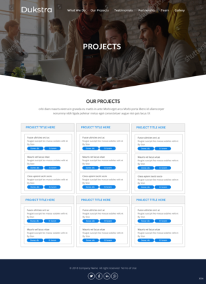 Web Design par pb pour Dukstra Technologies (Pty) Ltd | Design : #18105238
