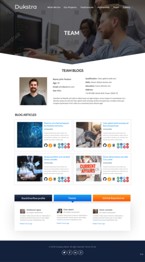 Web Design par pb pour Dukstra Technologies (Pty) Ltd | Design : #18174038