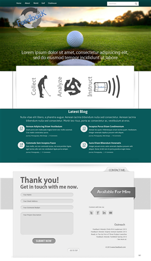 Web Design by pb for FeedbacK Enterprise, LLC | Design: #2026072
