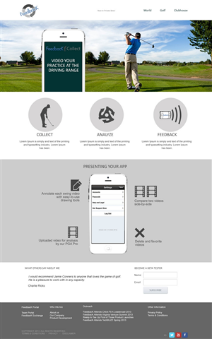 Web Design by pb for FeedbacK Enterprise, LLC | Design: #2030935