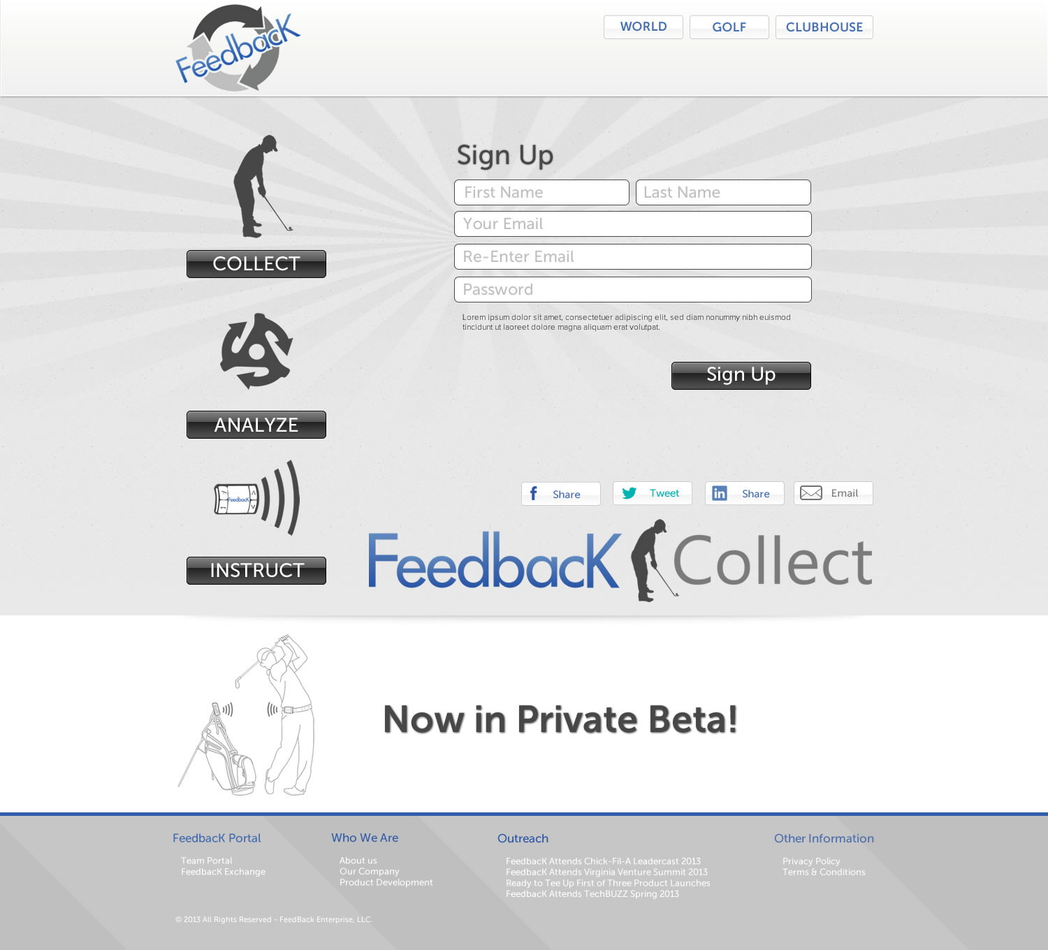 Web Design par TechWise pour FeedbacK Enterprise, LLC | Design #2046972