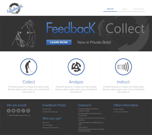 Web Design by TechWise for FeedbacK Enterprise, LLC | Design: #2046985