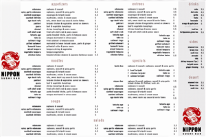 Menu Design by Aky Alex for this project | Design #2047504