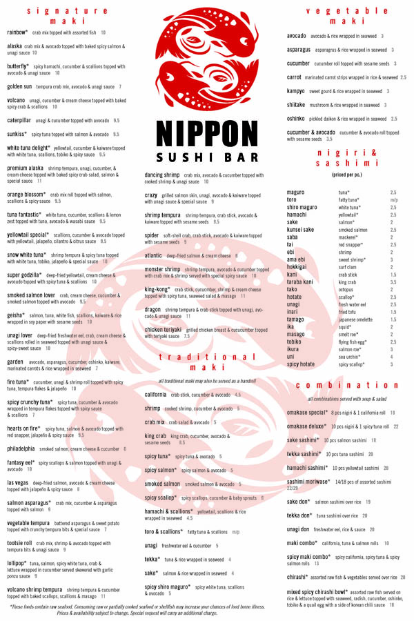 Menu Design by Samantha for this project | Design #2031406