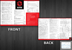 Menu Design by cukisdesign for this project | Design: #2043845