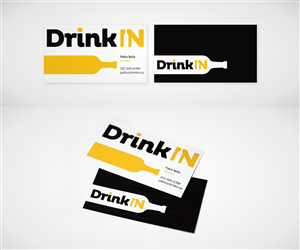 Design de Carte de Visite par ••• pour DrinkIn, Inc. | Design : #2031520