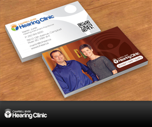 Design de Carte de Visite par Joshua Carmichael pour Campbell River Hearing Clinic | Design #2163217