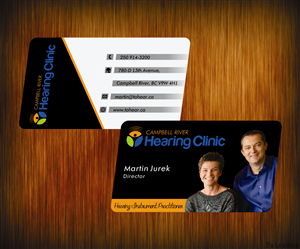 Business Card Design by Timely Art & Design for Campbell River Hearing Clinic | Design: #2129428