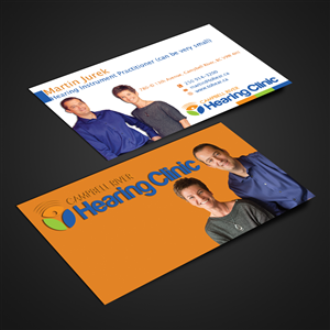 Business Card Design by Harshan for Campbell River Hearing Clinic | Design: #2169858